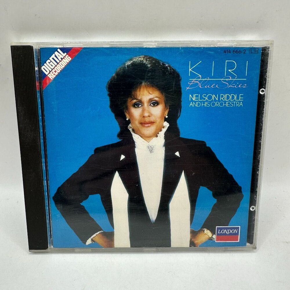 Kiri Te Kanawa Blue Skies CD Nelson Riddle & His Orchestra London Records
